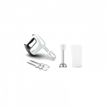 TEFAL | Hand Mixer | PrepMix+ HT462138 | Hand Mixer | 500 W | Number of speeds 5 | Turbo mode | White