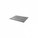 Lanberg 19" fixed shelf 1U/465x715mm, max load capacity up to 120kg | AK-1009-B | Black