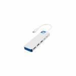 Hyper HyperDrive Flex 5 Port USB-C Hub, Blue | Hyper