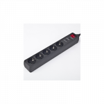 Surge Protector SPG5-C-15/ 4.5 m/ 5 Sockets/ Black