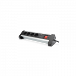 Digitus | Office Power Strip | DA-70614 | Silver/Black
