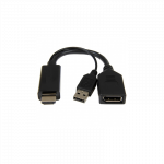 Cablexpert | Active 4K HDMI to DisplayPort Adapter | A-HDMIM-DPF-01 | Black | DisplayPort Female | HDMI Male (Type A) | 0.1 m