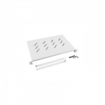 Lanberg 19" fixed shelf 1U/483x300mm, max load capacity up to 25kg | AK-1004-S | Grey