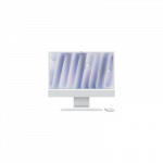 Apple iMac 24&rdquo; 4.5K Retina Nano-texture Glass, Apple M4 10C CPU, 10C GPU/16GB/256GB SSD/Silver/INT | Apple