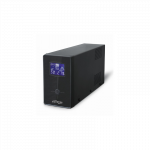EnerGenie UPS with USB and LCD display, Black | EG-UPS-034 | 1500 VA | 900 W