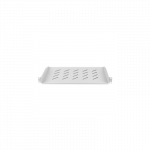 Lanberg 19" fixed shelf 1U/483x315mm, max load capacity up to 25kg | AK-1008-S | Grey
