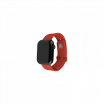 Fixed | Sporty Strap Set for Apple Watch Ultra 49mm | 180-250 mm | Red | Silicone