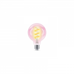 Philips Smart WiFi Filament Clear G95 RGB | E27 | 6.3 W | Full colour
