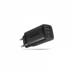 AXAGON GaN wallcharger 3x port (USB-A + 2x USB-C), 65W | ACU-DPQ65