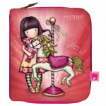 Piniginė Gorjuss Carousel La&scaron;i&scaron;os raudonumo spalva 10 x 12 x 3 cm