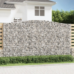 I&scaron;lenkti gabiono krep&scaron;iai, 3vnt., 400x30x220/240cm, geležis