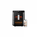 Midea Two Zone Airfryer | MAD1100DADK | Power 1850 W | Capacity 4.4/6.4 L | Rapid Air technology | Black
