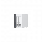 QNAP 2-bay 2.5 GbE NAS with Integrated NPU | TS-216G | ARM 4-core | Cortex-A55 | Processor frequency 2.0 GHz | 4 GB