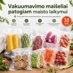 Vakuumavimo mai&scaron;eliai &ndash; papildymas vakuumavimo aparatui 30 vnt.