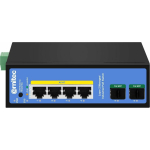 Ernitec ELECTRA-IM04-1GB | 4-port 1000Mbps Industrial | 5715063544211