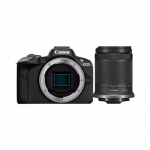 Canon  | EOS R50 - digital camera RF-S 18-150mm F3.5-6.3 IS STM lens | Megapixel 24.2 MP | ISO sensitivity (max) ISO 51200 | Wi-Fi | Automatic, manual | CMOS | Black | 5811C096 | 8714574684475