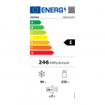 Gorenje  | NRK6202EW4 | Energy efficiency class E | Free standing | Combi | Height 200 cm | No Frost system | Fridge net capacity 235 L | Freezer net capacity 96 L | Display | 38 dB | White | NRK6202EW4 | 3838782424885