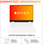 HP Omen 16 - Ultra 7 255H | 16" 2K | 24GB | 1TB | noOS | RTX5070 | White | CX5P9EA | 199764733719