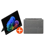 Microsoft Surface Pro 13&Prime; (12th Edition) Touch Black Snapdragon X2 Plus 24GB/512GB Win11 EP2-73346 + Pro Keyboard with Pen Storage Platinum (EP2-73346+8XA-00242) | EP2-73346+8XA-00242 | 0196388824182