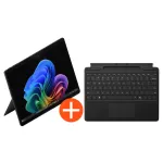 Microsoft Surface Pro 13&Prime; 12th Edition Touch Snapdragon X2 Elite 16GB/1TB SSD Win11 Home Black + Pro Keyboard with Pen Storage Black (EP2-65073+8XA-00172) | EP2-65073+8XA-00172 | 0196388769612