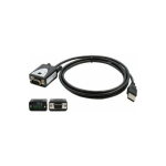 Exsys EXSYS EX-1346IS USB 2.0 do 1x port szeregowy RS-422/485, 15KV ESD, 4.0KV, konwerter, kabel, FDTI, Black, 1.8 m | 4718359134623 | 4718359134623