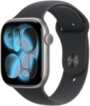 Apple Watch 11 GPS 42mm Space Grey Alu Sport Band M/L Black (MEV44RK/A) | 195950631968 | 195950631968