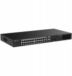 Ruijie Reyee RG-ES228GS-LP |  Smart, 28 port&oacute;w, 26xGE, 24xPoE+, 250W, 2xSFP, Cloud | 6976915002818 | 6976915002818