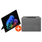 Microsoft Surface Pro 13&Prime; (12th Edition) Touch Black Snapdragon X2 Plus 24GB/512GB Win11 EP2-73346 + Pro Keyboard with Slim Pen Platinum (EP2-73346+8X6-00218) | EP2-73346+8X6-00218 | 0196388824182