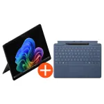 Microsoft Surface Pro 13&Prime; 12th Edition Touch Snapdragon X2 Elite 16GB/1TB SSD Win11 Home Black + Pro Keyboard + Slim Pen Sapphire (EP2-65073+8X6-00195) | EP2-65073+8X6-00195 | 0196388769612