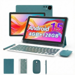 ExtraLink Extralink CP31 4GB RAM+128GB Blue | Android 15, 2Mpx+8Mpx, 6000mAh, 1280x800px, klawiatura, mysz, rysik | EX.95832 | 5904960295832
