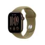 Apple Watch 12 GPS 42 mm Aluminium Dark Bronze Sport Olive S/M | MJEF4ZR/A | 0195951226293