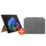 Microsoft Surface Pro 13&Prime; (12th Edition) Touch Dune Snapdragon X2 Plus 24GB/512GB Win11 EP2-73349 + Pro Keyboard with Pen Storage Platinum (EP2-73349+8XA-00242) | EP2-73349+8XA-00242 | 0196388824212
