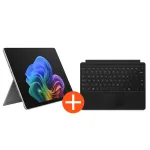 Microsoft Surface Pro 13&Prime; (12th Edition) Touch Platinum Snapdragon X2 Elite 16GB/1TB Win11 EP2-65068 + Pro Keyboard with Copilot Key Black (EP2-65068+EP2-00428) | EP2-65068+EP2-00428 | 0196388769568
