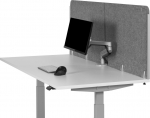 BakkerElkhuizen BE Safety Screen Schutzwand R&uuml;ckseite W180H60 | BNESSBLGY180 | 8719274675082