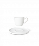 Benedikt porceliano puodelis su lėk&scaron;tute 80ml, espresso "Optima"