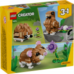 Lego Creator Cute Hamster With A Flower