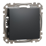 1 klavi&scaron;o perjungiklis Schneider Electric Sedna Design SDD114106 (antracitas)