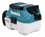 Akumuliatorinis siurblys 18V Makita DVC750LZ
