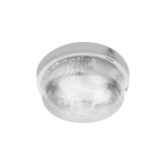 RINGO apvalu &scaron;viestuvas (baltas, E27, IP44, maks. 100 W) GTV OS-RINGO1-00