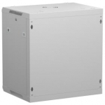 Komutacinė spinta 19'' pakabinama 12U 600x600mm (pilka, nesurinkta, IP20) ASP2-6612