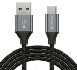 USB-A &ndash; USB-C kabelis Wirelle (15W, USB 2.0, 1 m)