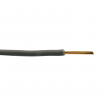 Lietkabelis H07V-U (YDY) 1x4 mm2 vienagyslis laidas (monolitinis, juodas, 1 m)