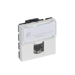 RJ45 lizdas Legrand Mosaic 076564 (Baltas, UTP Cat6, 2 mod.)