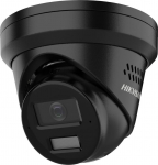 Hikvision dome DS-2CD2343G2-LI2U/SL F2.8 (juoda, 4 MP, 30 m IR+LED, AcuSense)