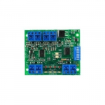 Konvencinio &scaron;leifo (zonos) pajungimo modulis QUAD ZMU J-NET, 4 zonos