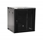 Komutacinė pakabinama spinta 19" 9U 600x450 (juoda)