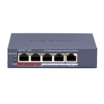 5 prievadų, 4 PoE komutatorius Hikvision DS-3E0105P-E/M(C)