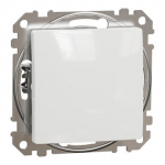 1 klavi&scaron;o kryžminis perjungiklis Schneider Electric Sedna Design SDD111107 (baltas)