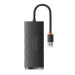 &Scaron;akotuvas BASEUS WKQX030001 (USB-A, 4 prievadai, USB3.0, 25cm)