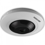 Hikvision fisheye DS-2CD2955FWD-IS (balta, 5 MP, 8 m. IR, WDR)